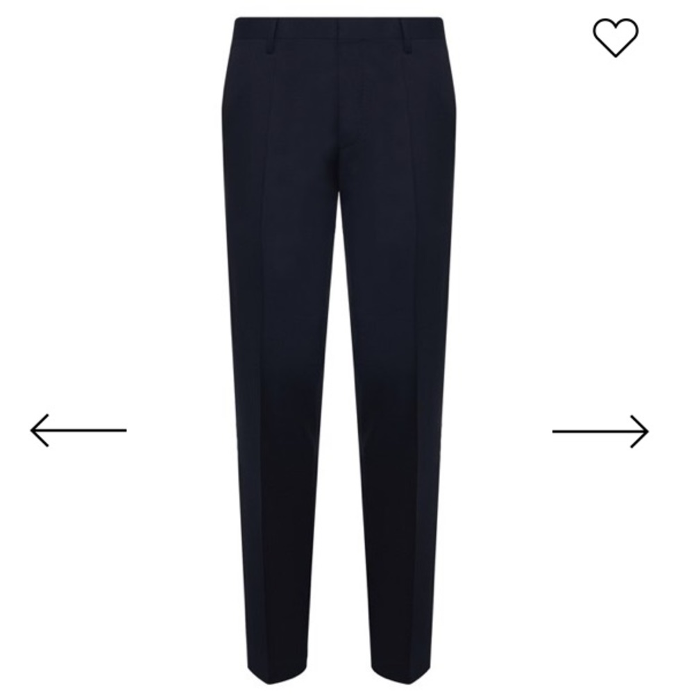 60% OFF Virgin Wool Dress Pants, Slim Fit | Gibson